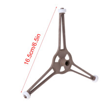 Microwave Oven Triple Arm Triangle Shaped Glass Plate Tray Support Holder Rotating Roller Guide Stand Parts