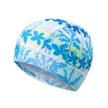 Swim Cap For Kids, Soft Stretchable Swimming Hat, Quick-Dry Toddler And Kids Swimming Cap For Boys Girls, Ideal For Beach And Pool Sky Blue Free Size
