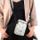 Schultertasche aus Polyester, Umhängetasche, 2-lagig 4