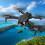 Drone με κάμερα 4K, τετρακόπτερο με κινητήρα χωρίς ψήκτρες μεγάλης εμβέλειας, 8