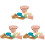 3Ensembles Ensemble De Jouets Sable Rose Pour Jeux Enfants 2