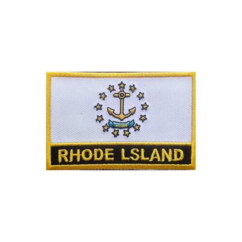1 PCS Rhode Island Flag US State Flag Patch