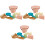 3Ensembles Ensemble De Jouets Sable Rose Pour Jeux Enfants 3