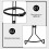 Fire Extinguisher Mount Bracket Heavy Duty Wall Mounted for 3