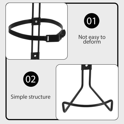 Fire Extinguisher Mount Bracket Heavy Duty Wall Mounted for 2