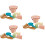 3Ensembles Ensemble De Jouets Sable Rose Pour Jeux Enfants 7