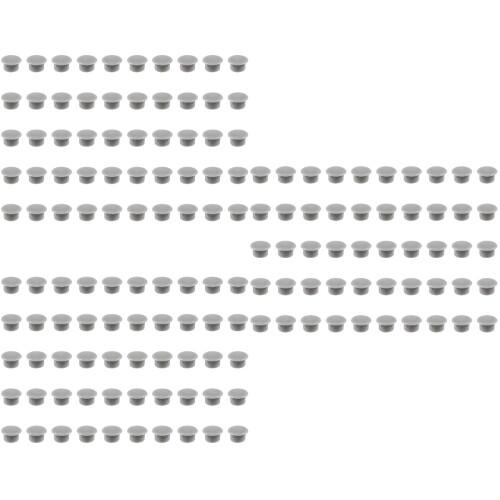 600Pièces Embouts Vis Gris Décoratifs Pour Placards 2