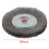 Deburring Brush Stainless Steel Wire Wheel 150 mm 4