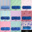 5" Embossed Paint Roller Sleeve Wall Texture Stencil Brush Pattern Decor 030Y Rubber 6