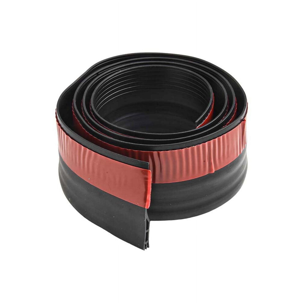 Door Draft Stopper Soundproof Weatherproof Black 1 Pack 9097180154945