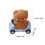 Mini Cartoon Creature Sharpener – Manual Blade, Compact Craft Tool, Compatible with Pencils, Ergonomic & Precise 3