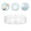 Creative Glass Cake Plate Transparent 1 Piece 4