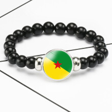 Acrecean Beaded Bracelet, Acrylic, South America Countries