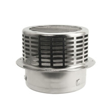 Stainless Steel Water Heater Chimney Cap Exterior Wall Air Outlet Pipe Exhaust