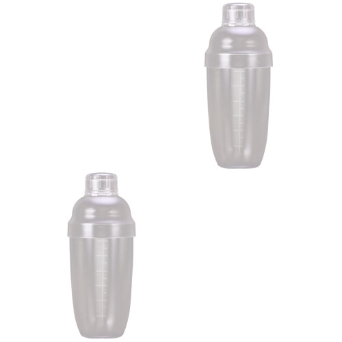 2Pièces Shaker Mixeur Pour Boissons Barman Maison 2