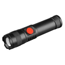Portable Compact ABS Flashlight with Adjustable Zoom, Multiple Modes for Outdoor Activities and Emergencies