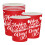 Valentine Disposable Coffee Cups Red 20 Pack 2.7 x 3.5 in 1