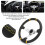 14in Hand Stitched Racing Steering Wheel PU 10