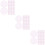 300Pièces Accessoires Rose Durable Pour Jeux De Comptage 10