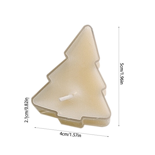 Christmas Tree Candle Pine Scented Wax 2 in 2