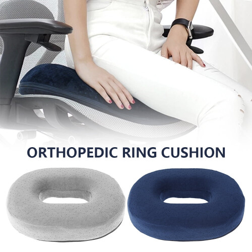 Memory Foam Donut Pillow for Tailbone Pain Relief 1pc 2