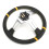 14in Hand Stitched Racing Steering Wheel PU 9