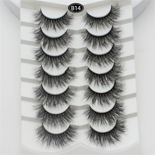 Eyelashes False Eyelashes Lashes 5 Pairs Soft Volume Eyelashes Packs for Dramatic
