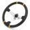 14in Hand Stitched Racing Steering Wheel PU 4