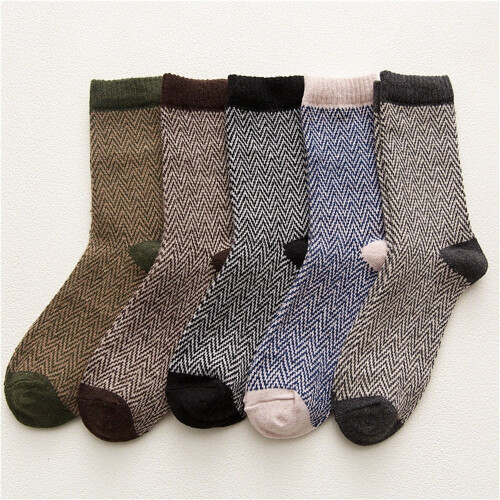 Men's Thermal Hiking Socks Super Thick Warm Boot Socks 5
