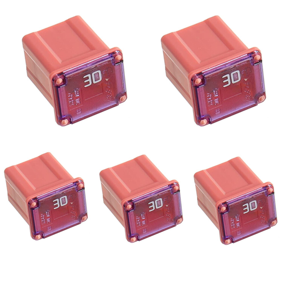 30A Jcase Fuse Automotive Fmx Fuse Low Profile Jcase For Trucks, Cars And Suvs(5Pcs) 9362892439650