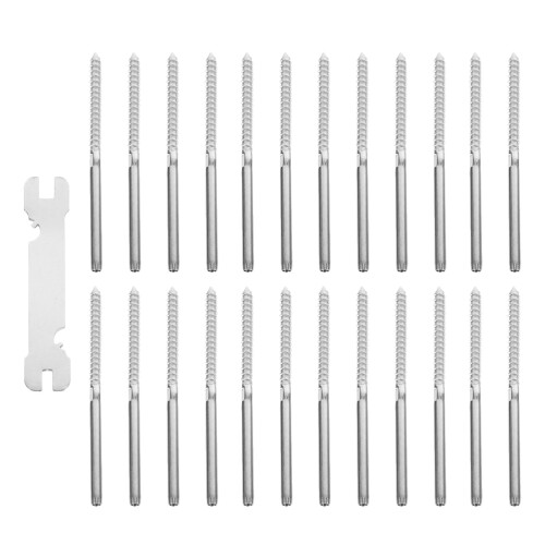 4Sets Duurzaam Kabel Leuning Kit Met Roestvrij Schroeven 1