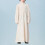 Robe Longue Beige Style Simple Confortable 5