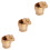 3Pièces Ensemble Pilon À Ail Couvercle En Bois Couleur Khaki 5