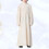 Robe Longue Beige Style Simple Confortable 9