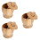3Pièces Ensemble Pilon À Ail Couvercle En Bois Couleur Khaki 7