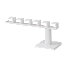 Hat Organizer for Baseball Caps and Hair Tie, Wall-Mounted Rack with Non-Slip Design, Space-Efficient Storage Holder