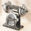 Kitchen Pot Lid Storage Rack with Tray 12.2" x 5.91" x 9.25" 8