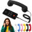 Type-C Retro Phone Handset, for compatible with iPhone & Android, Retro/Wired with Microphone, Receiver for Cell Mobile Video Conferences 1