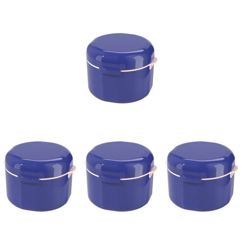 4Pièces Boîte Rangement Prothèses Durable Usage 1