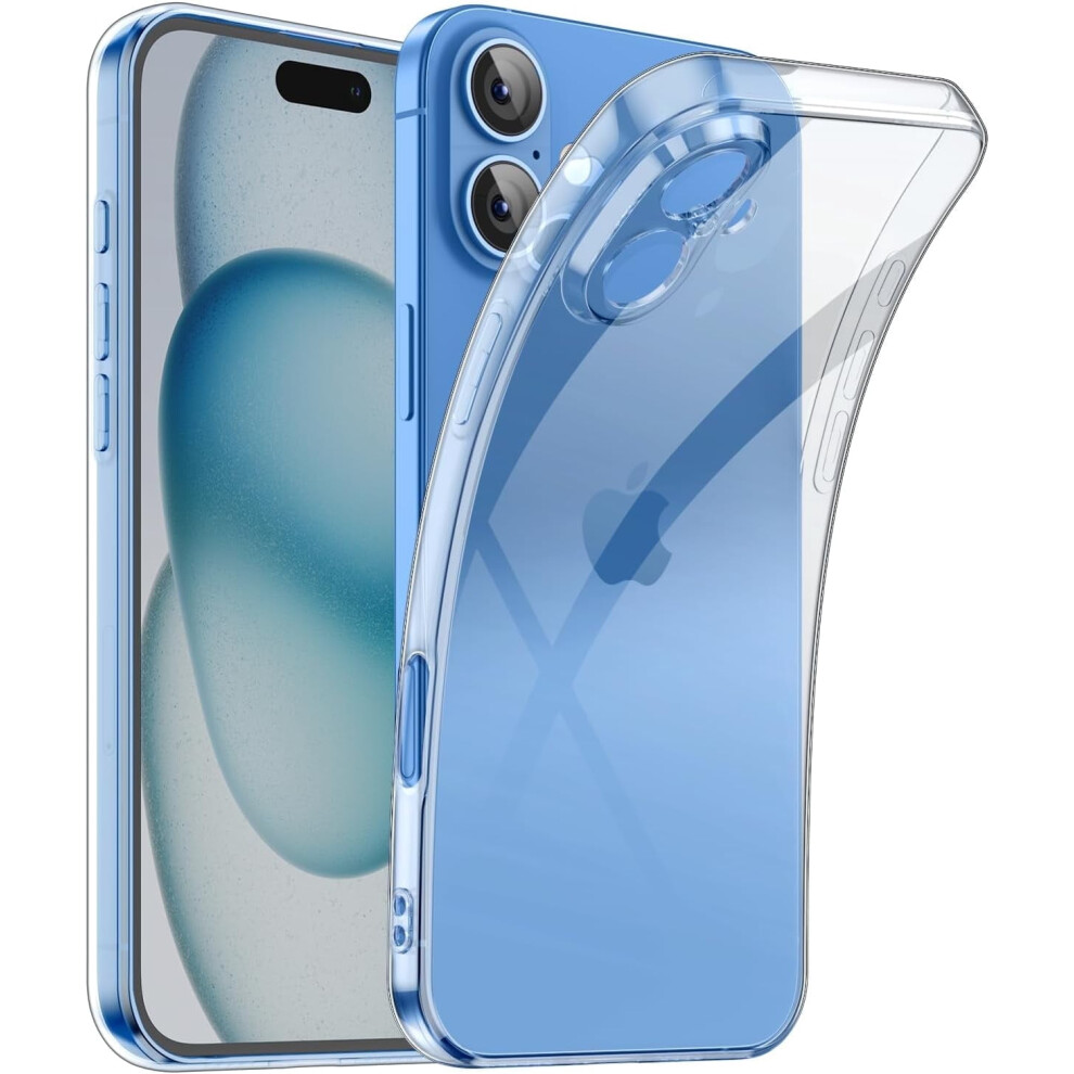 Shock-Absorbing, Scratch & Drop Resistant Ultra-Thin Transparent Phone Case Compatible With Iphone 16 Pro Max 9170372345137