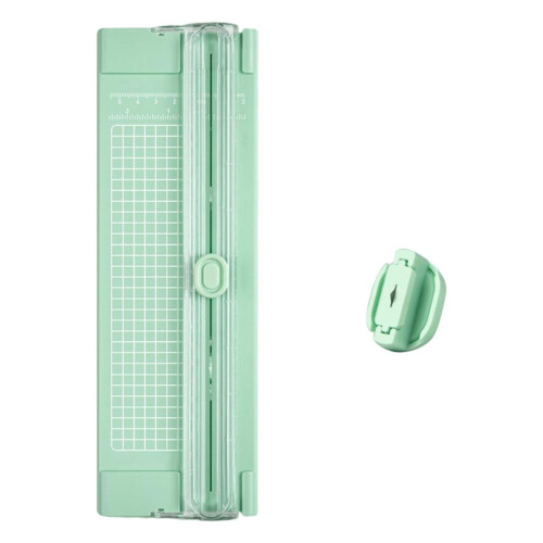 A4 Paper Cutter Mini Craft Trimmer Non-Slip Ruler
