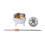 HVLP Paint Nozzle Set 2.0 mm Replacement for H-827 2