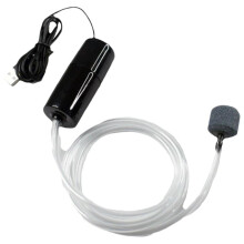 Portable Fish Tank Mini Oxygen Pump USB Oxygen Pump Outdoor Fishing Oxygen Pump. J7V5