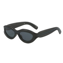 Outdoor Toys Cat Eye Sunglasses for Women – Retro Oval Thick Frame Sun Glasses Accessories Lightweight Shades for Outdoor Activities