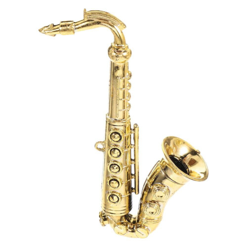 Realistic Saxophone Model - DIY Decoration Kit for Home or Craft Projects
