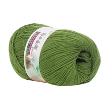 Cotton Yarn, Soft Lightweight Yarn for Knitting, Crocheting, and Crafts, Solid Color Yarn for Knitting Scarves Winter Holiday Christmas Gifts