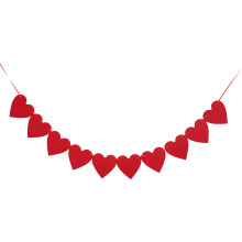 Valentine's Party Balloons Heart Decor Set for 23 Inch