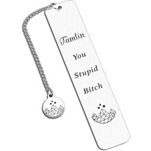 Inspirational BookTok Gifts – Dark Romance Bookmark for Women, Fantasy Bookish Accessory, Reader Gift Compatible with Book Lovers