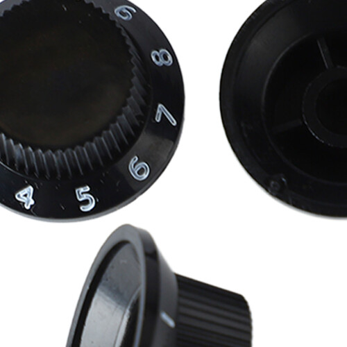 Replacement Volume Knobs 3-Pack Black