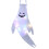 3Pièces Accessoires Halloween Suspendus Fantômes Polyester 2